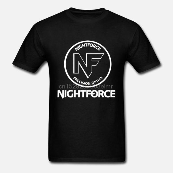 

funny men t shirt white t-shirt tshirts black tee nightforce rifle scope logoshooting men black tee shirt tshirt, White;black