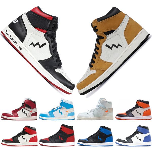 

Горячая ОГ 1 1S топ - 3 Мужская обувь для баскетбола Чикаго запретили разводить носо