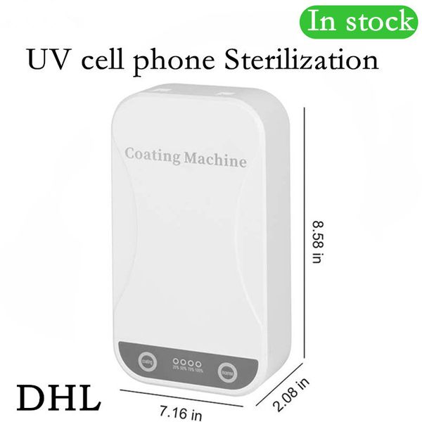 

УФ-стерилизатор мобильные телефоны дезинфекция инструмент УФ-стерилизация кассета / коробка для V8 Smartwatch M3 Band Home use DHL в наличии сертификация CE