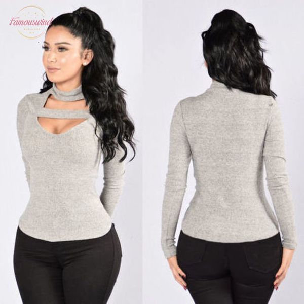 

new 2020 stylish cut out women t-shirts ladies autumn loose casual cotton long sleeve t-shirts tee, White