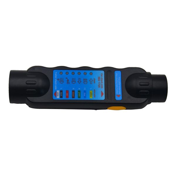

7 pin dc 12v truck towing light cable circuit plug socket diagnostic tool