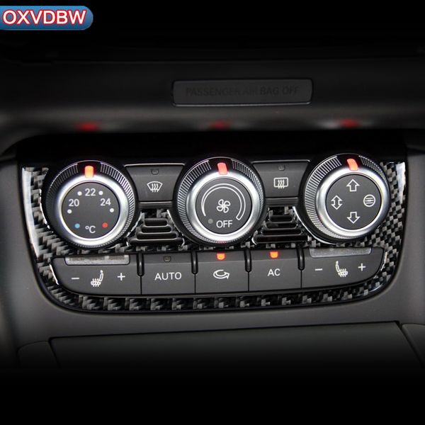 2019 For Audi Tt 8n 8j Mk1 2 3 Ttrs Tts Accessories Car Interior Carbon Car Sticker Fiber Air Conditioning Panelframe Switch Decor From Oxvdbw 17 09