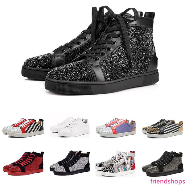 

designs shoes spike junior calf low cut mix 20 sneaker luxury party wedding shoes genuine leather spikes lace-up casual shoes