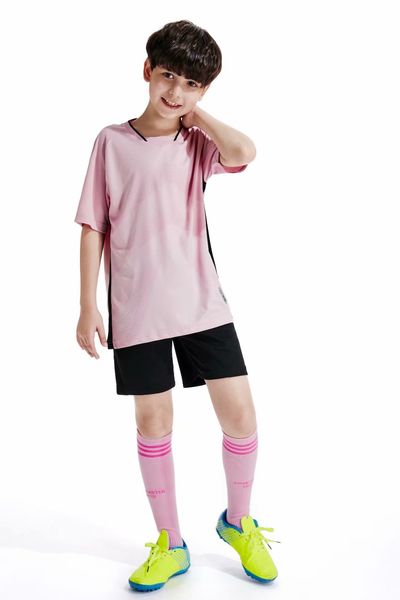 

men blank double-sided football team uniforms kits sports clothes tracksuits personality customized football sets with shorts b10-21, Blue;black