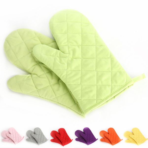 

cotton oven mitts long lasting heat resistance protection microwave 122251