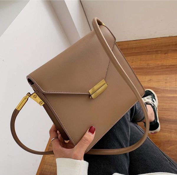 

messenger small black bags for women 2020 new versatile simple one shoulder handbags retro small square bag