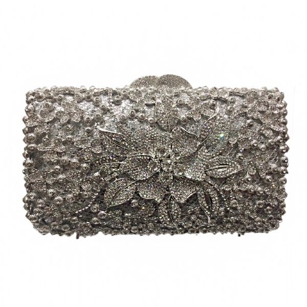 

xiyuan women small crystal diamond evening bags for party wedding clutch purses rhinestone handbags bridal bags shoulder