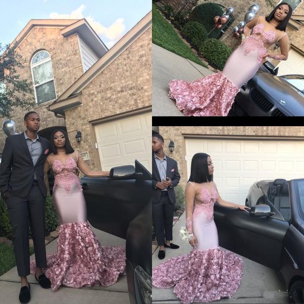 

Arabic Scoop Neck Mermaid Prom Dresses With Long Sleeves 2019 Floor Length Plus Size Formal Evening Party Gowns Wear