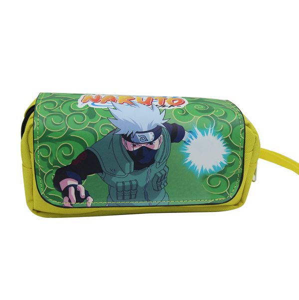 Acheter Naruto Shippuden Portefeuille Hatake Kakashi Uzumaki Uchiha Sasuke Akatsuki Porte Crayon Etui Crayon Sac à Papeterie Sacs à Main Porte Monnaie