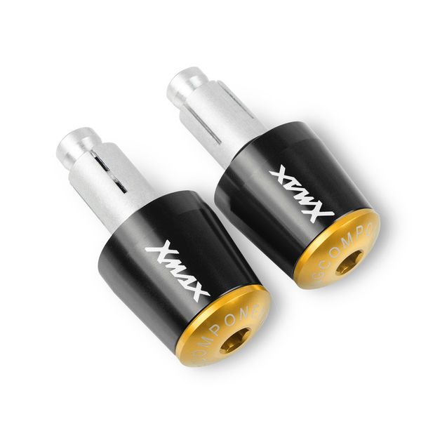

for xmax 2019 x-max motroecycle accessories cnc billet aluminum motorbike hbar end cap handlebar handle bar cap end plug