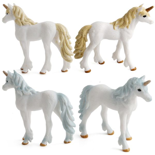 

3-solid mini pegasus bag animal model decoration doll children's toy model