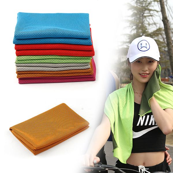 

sportstowel breathable sports equipment red green colour coolcore cooling ice sense sport ice towel gray sky blue