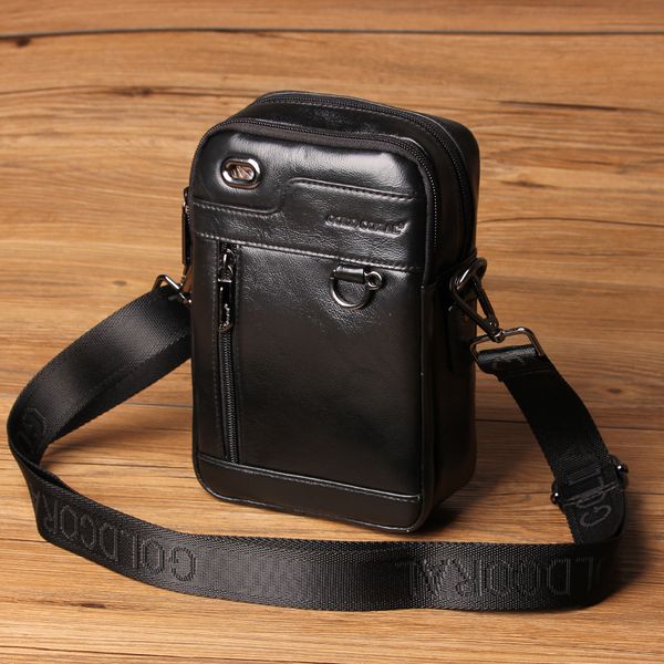 

men bags genuine leather belt waist pack shoulder crossbody bags messenger bag male bum cell phone pouch travel waist bag