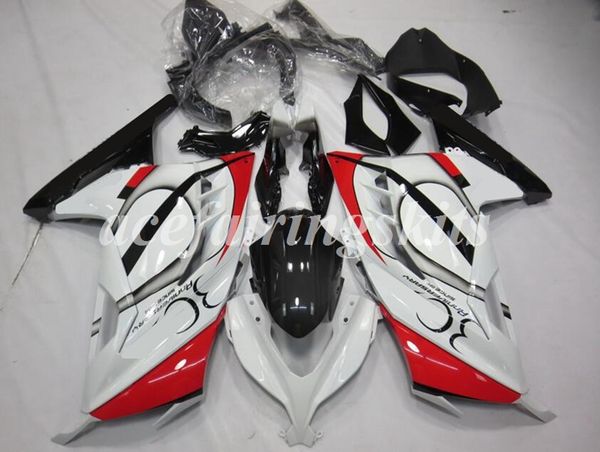 

injection mold new abs motorcycle full fairings kit fit for kawasaki ninja 300 ex300 300r 2013 2014 2015 2016 2017 set white red