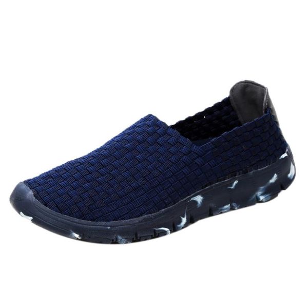 

sagace sneakers women woven flat breathable shallow mouth black lazy slip resistant comfortable leisure running sport shoe x0108