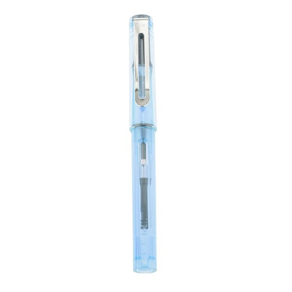 

jinhao с капюшоном пластиковых авторучек авторучки коллекционной 599a crystal blue