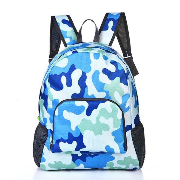 

waterproof women men nylon solid outdoor travel bag climbing hiking camping backpack rucksacks sports fold bags