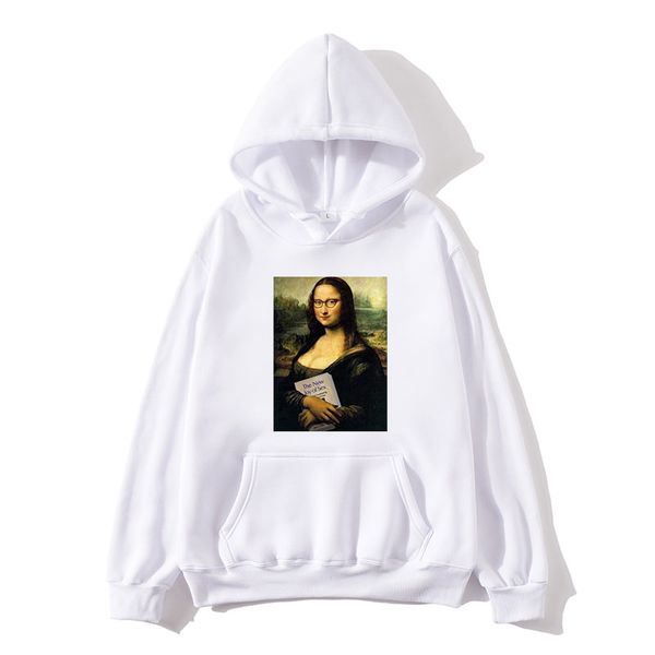 

mona lisa oversized cat hoodie women korean 90s kawaii harajuku female casual sweatshirt funny hood ullzang cartoon winter, Black