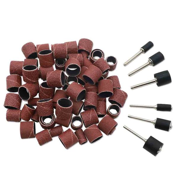 

238 sand drum sanding kits with 270 pieces sanding band sleeves and 12 drum mandrels for dremel rotary tools