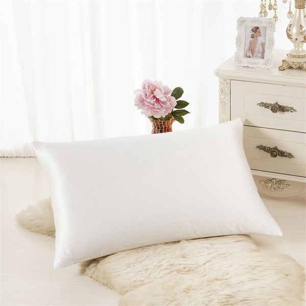 

16 momme silk pillowcase 100% nature mulberry silk pillow case with hidden zipper 15 colors healthy life soft satin pillowcase