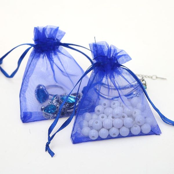 

gift wrap 100pcslot 6x8cm organza bags small jewelry packaging wedding party favors drawstring & pouches 6zsh312-100