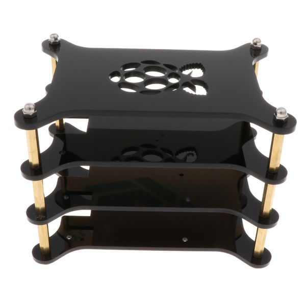 

black acrylic shell protective case for