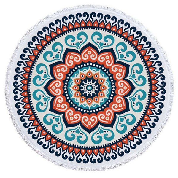 

geometric mandala series microfiber beach towel sport yoga blanket swimming bath towel