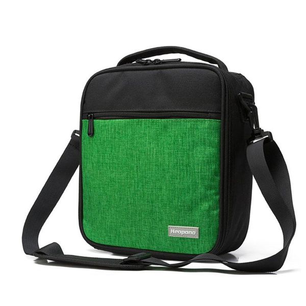 

designer-4pcs / lot student aluminum foil insulated bag single shoulder oxford cloth lunch bento bag portable picnic bag