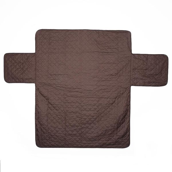

quilted waterproof sofa anti slip cover pet sofa protector 3-type coffee color