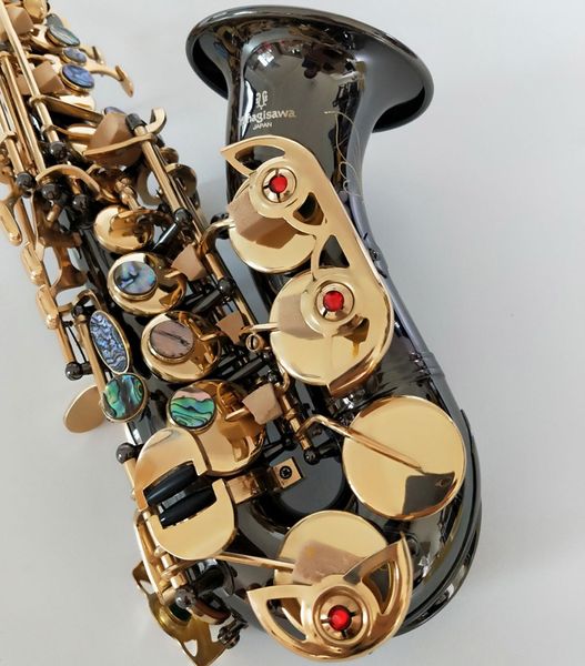 

japan curved soprano saxophone yanazawa s-992 bb music children playing sax case reed mouthpiece professional level