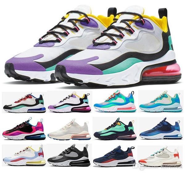 

new 270s react bright bauhaus hyper jade summit white bright violet electro green optical running shoes men women phantom colorful sneakers