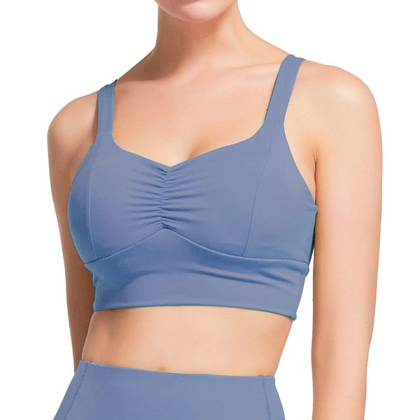 

women comfort soft padded full support moving sports bra, White;black