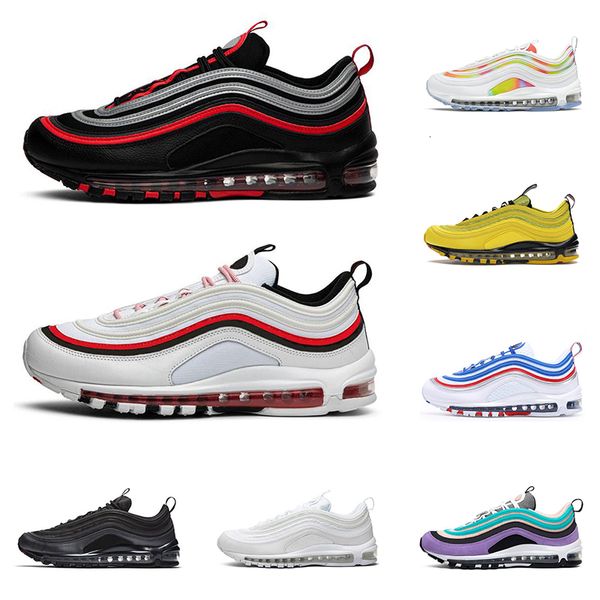 

triple black running shoes for men women sneakers silver bullet white 3m reflective bred bright citron mens trainer sports shoe runners