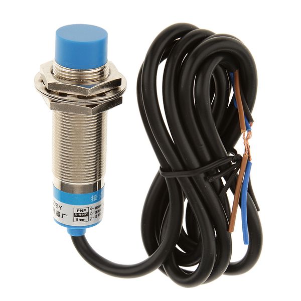 

lj18a3-8-z/by inductive proximity sensor switch 8mm approach detector dc 6-36v pnp no normally open