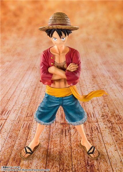 

pirate king f. zero 20th anniversary lufei ten people straw hat group animation box hand-made