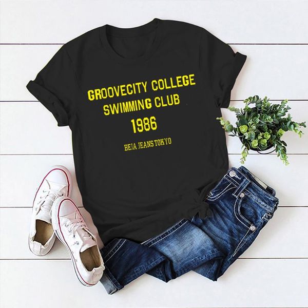 

2020 new summer simple tshirt women short sleeve loose sports gym fitness tee plus size letter print casual running t-shirt, Black;blue