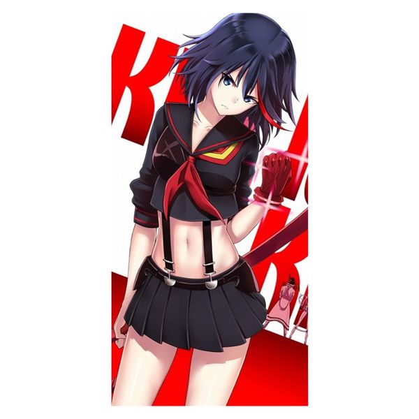 

bamboo microfiber kill la kill bath towels travel swim spa face hand towel kids adults baby bathroom textile wash cloth 35*70cm