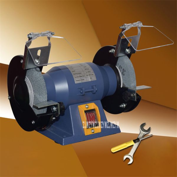 

kh3215a small electric bench grinder 5-inch deskwheel grinding machine sharpening polishing machine 220v/110v 200w 2950r/min