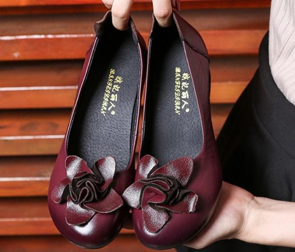 

2019 spring and autumn with new style coarse heel round head mother shoes ee36265, Black