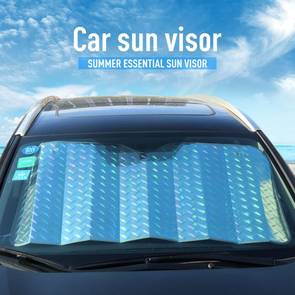 

universal car sunshade front file thickening uv windshield sun shade shield block sun visor cover car accessories