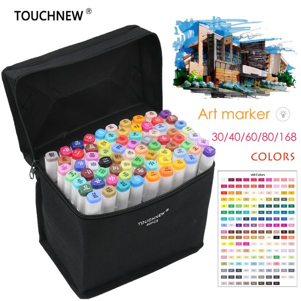 

luxury pen artist painting manga art marker pen head alcohol art sketch graffiti fineliner markers set markers designer, Black;red