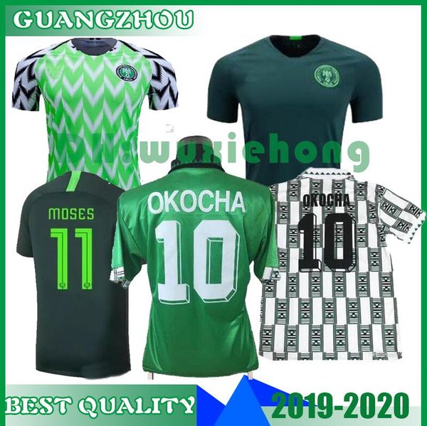 

Кубок Африки 2019 Home Away Футбольная майка 1994 Ретро-футболки Okechukwu OKOCHA MUSA MIKEL IHEANACHO Футболка, майка, размер S-XL
