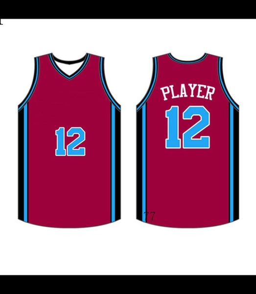 

2019 2020 Basketball Jerseys Quick Dry BLUE red Embroidery Logos Free Shipping Cheap wholesale Men Size Jersey34