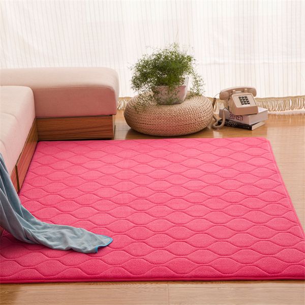 

slow rebound memory cotton anti-slip rug quilted thick blanket bathroom absorbent mat thick coral fleece carpet