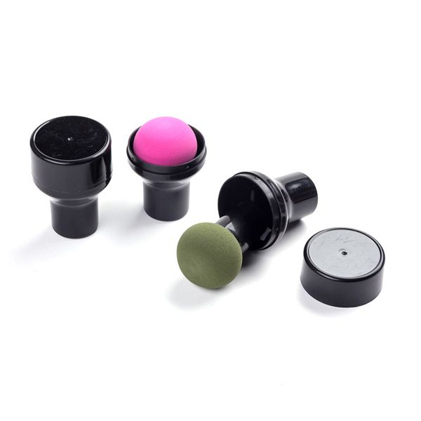 

1pcs makeup sponge cute mushroom head cosmetic dry & wet dual purpose powder puff large with tamp box package