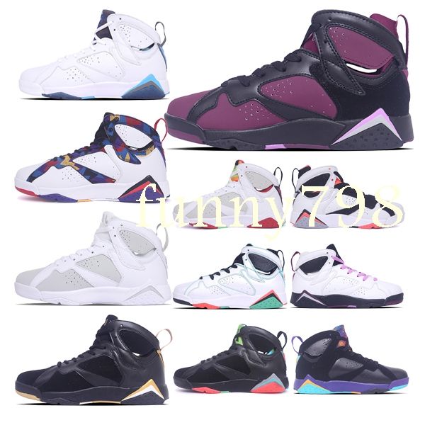 

2019 7 mens 7s basketball shoes women men designer wave runner retro baskets sports trainers chaussures sneakers