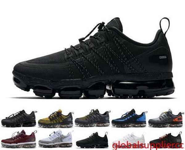 

2019 run utility casual shoes for men triple white black reflective medium olive burgundy designers mens trainers sneakers