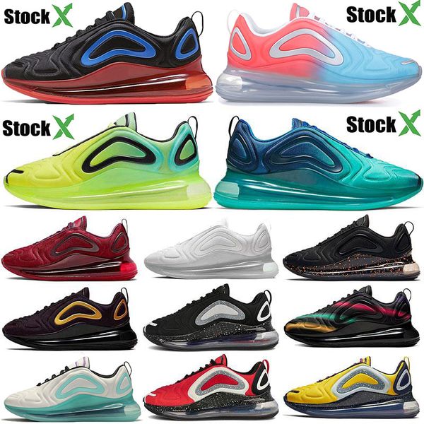 

2020 cushions 720s men women running shoes black volt midnight navy undercover bright citron pink sea triple black stylist sports sneakers