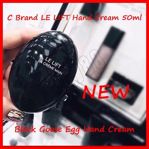 

2019 hand skin care c brand egg shape hand cream 50ml black white la creme soften smooth make up lotions ing