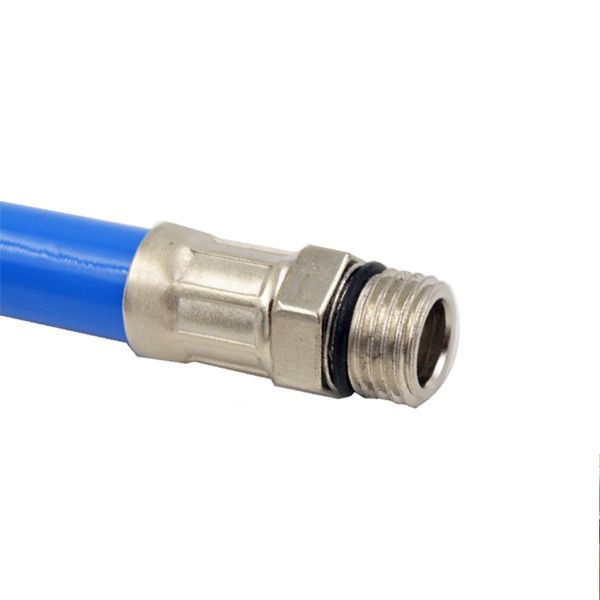 

car air rubber hose copper lock on clip chuck tire inflator self-locking blue self-locking chuck
